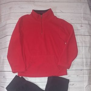 Boy's Fleece pant and Sweatshirt.